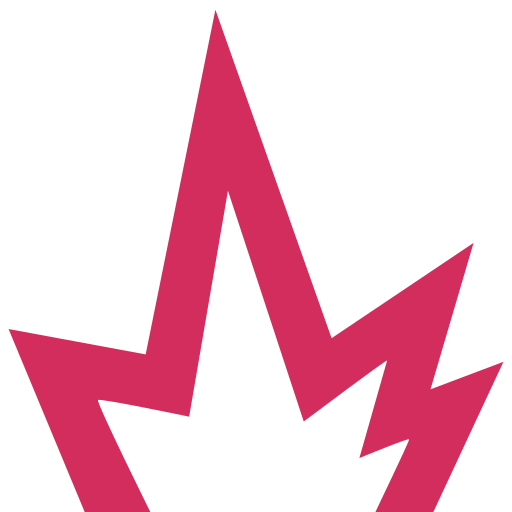 the site logo, which resembes a stylised, angular explosion.
